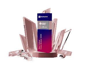 Best Value Forex Broker 2025 Best Value Forex Broker 2025 award given by Trust Finance Business Bangkok 2025